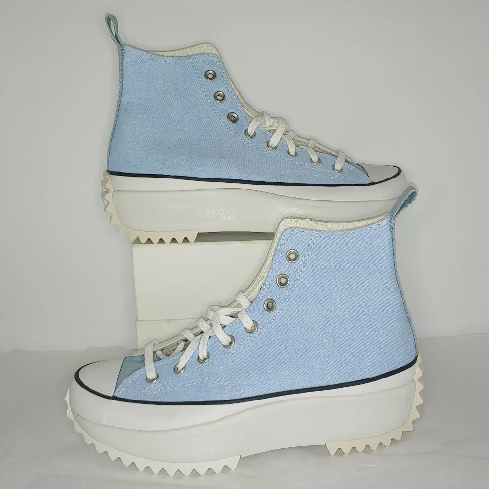 Split run star hike hi top spike sole chucks - Picture 3 of 8